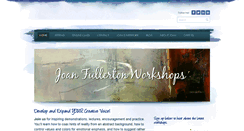 Desktop Screenshot of joanfullertonworkshops.com